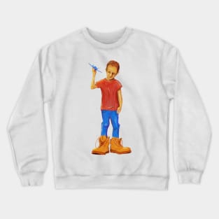 I don't want to grow up. Crewneck Sweatshirt